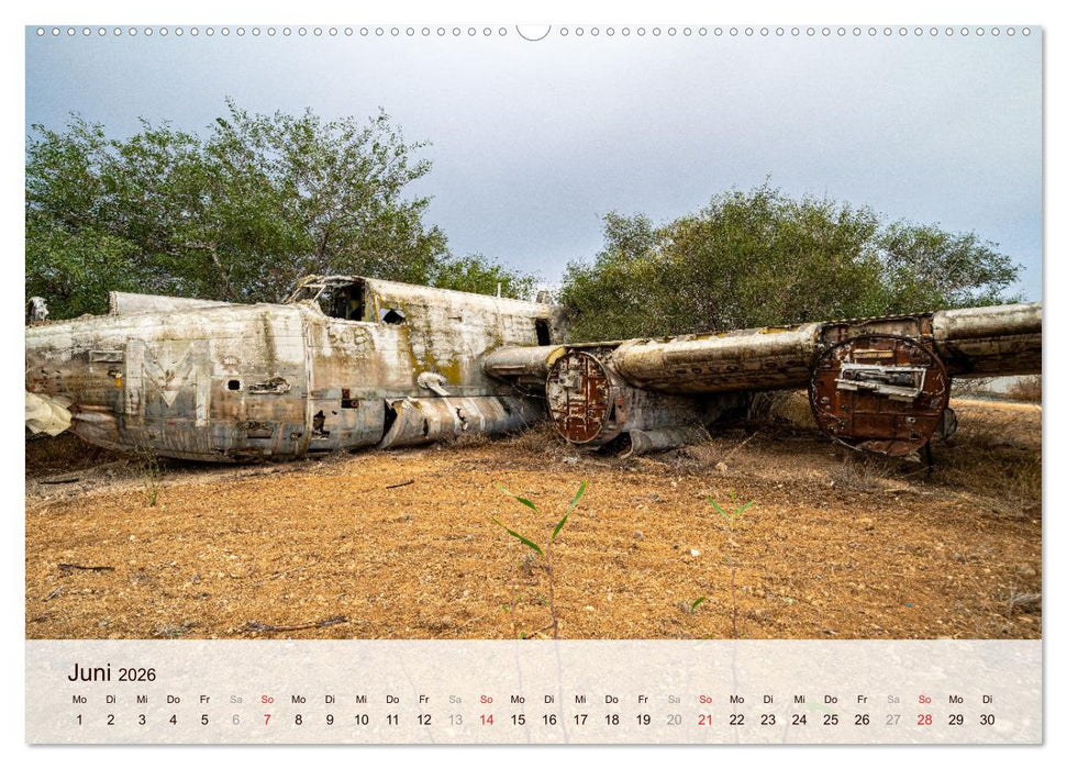 Lost Places - verlassen und vergessen (CALVENDO Premium Wandkalender 2026)