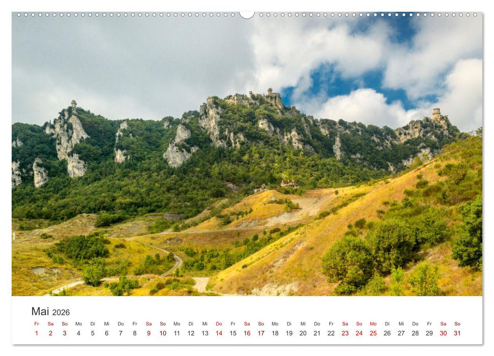 San Marino Die älteste Republik der Welt (CALVENDO Wandkalender 2026)