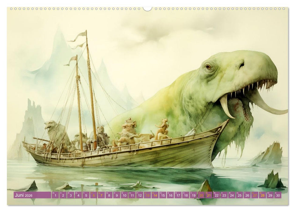 Ein Besuch in fernen Universen (CALVENDO Premium Wandkalender 2026)