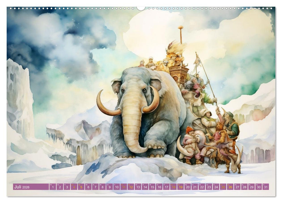 Ein Besuch in fernen Universen (CALVENDO Premium Wandkalender 2026)