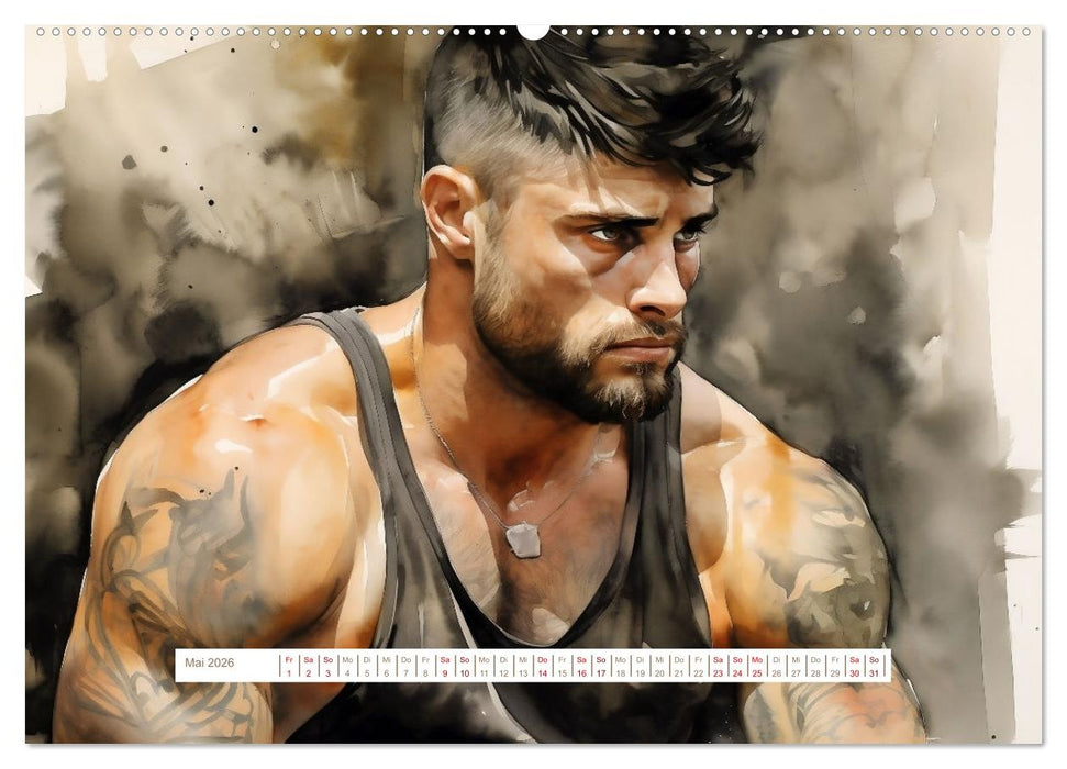 Tattoo trifft Kunst (CALVENDO Premium Wandkalender 2026)