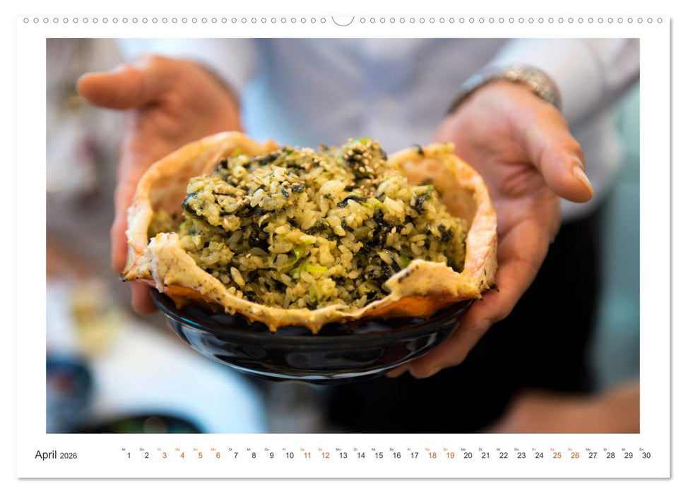 So schmeckt Südkorea: Kreative koreanische Küche (CALVENDO Premium Wandkalender 2026)