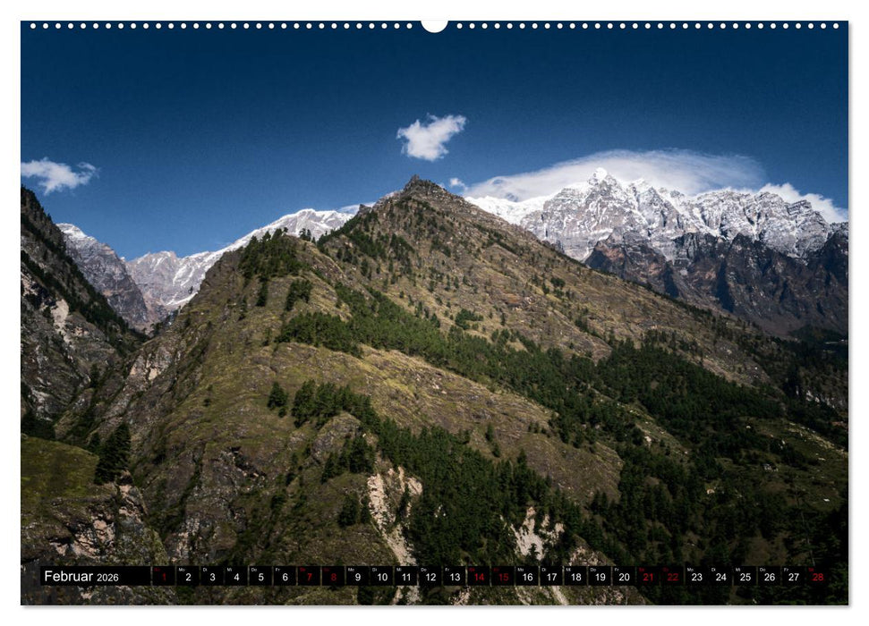 Nepal Tsum Valley - Tal des Glücks (CALVENDO Wandkalender 2026)