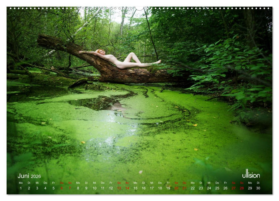 Poesie der Stille – Akt in der Natur (CALVENDO Wandkalender 2026)