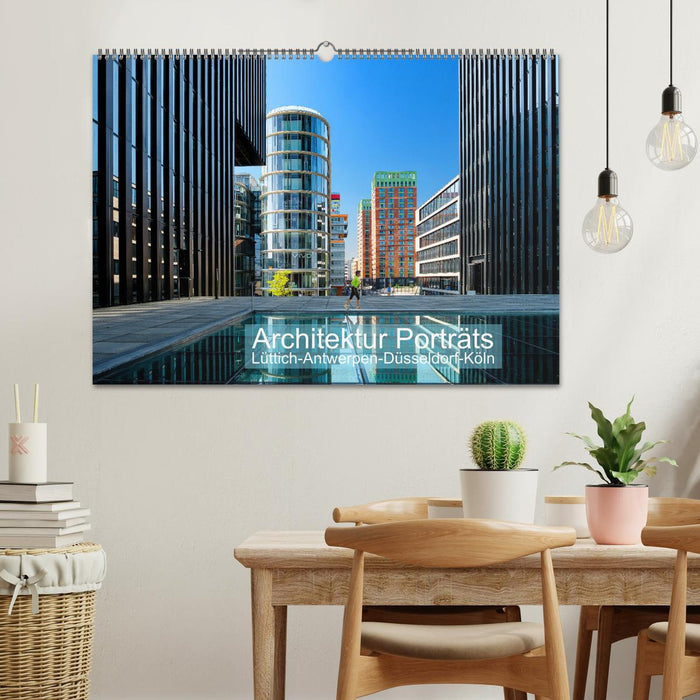 Architektur Porträts (CALVENDO Wandkalender 2026)