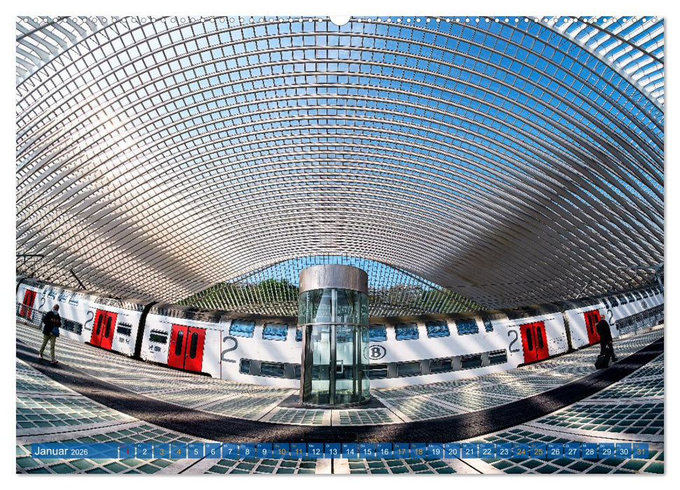 Architektur Porträts (CALVENDO Wandkalender 2026)