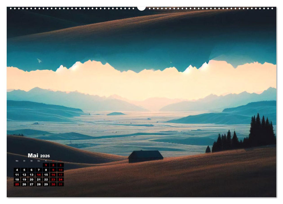 Prärie Welten - Ein Kalender, der die Seele der Prärie einfängt. (CALVENDO Wandkalender 2026)