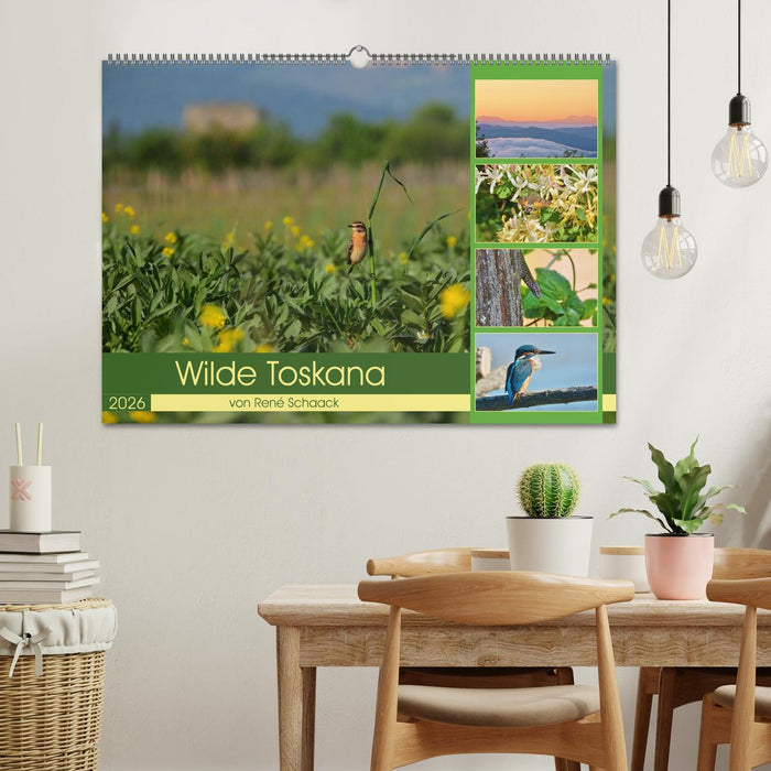 Wilde Toskana - von René Schaack (CALVENDO Wandkalender 2026)