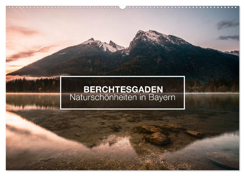 Berchtesgaden - Naturschönheiten in Bayern (CALVENDO Wandkalender 2026)