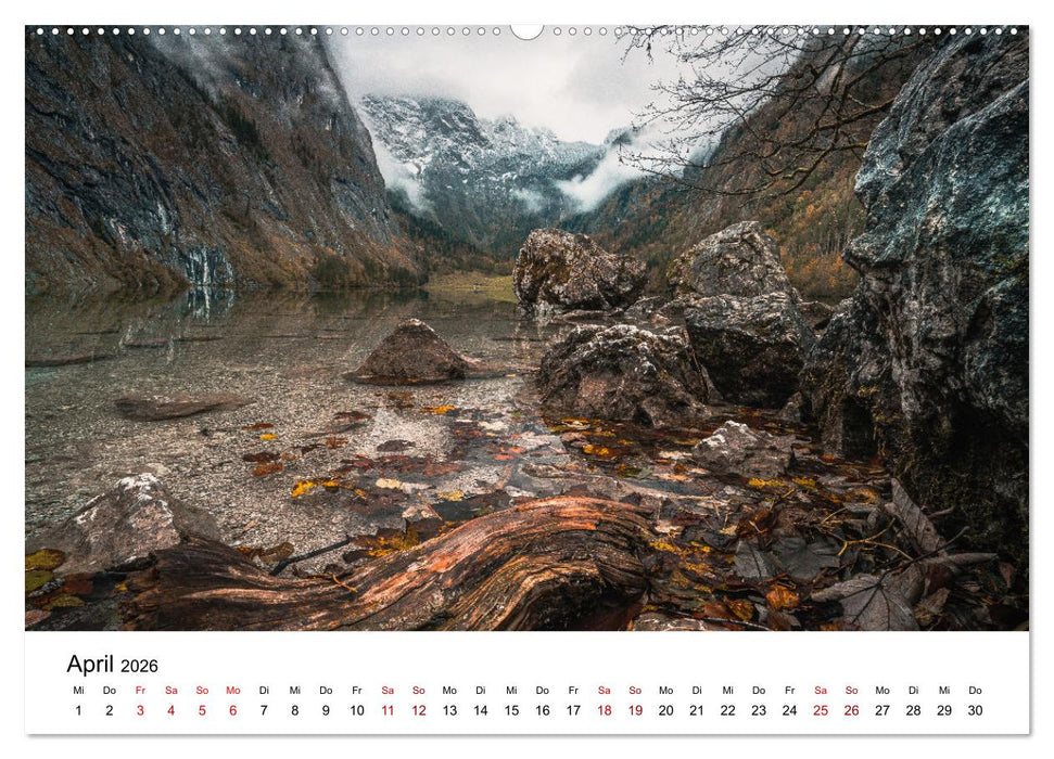 Berchtesgaden - Naturschönheiten in Bayern (CALVENDO Wandkalender 2026)