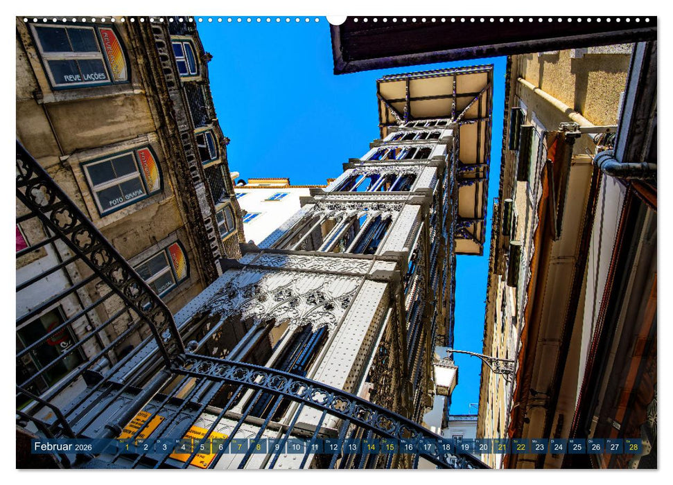 Lissabon eine faszinierende Stadt (CALVENDO Wandkalender 2026)