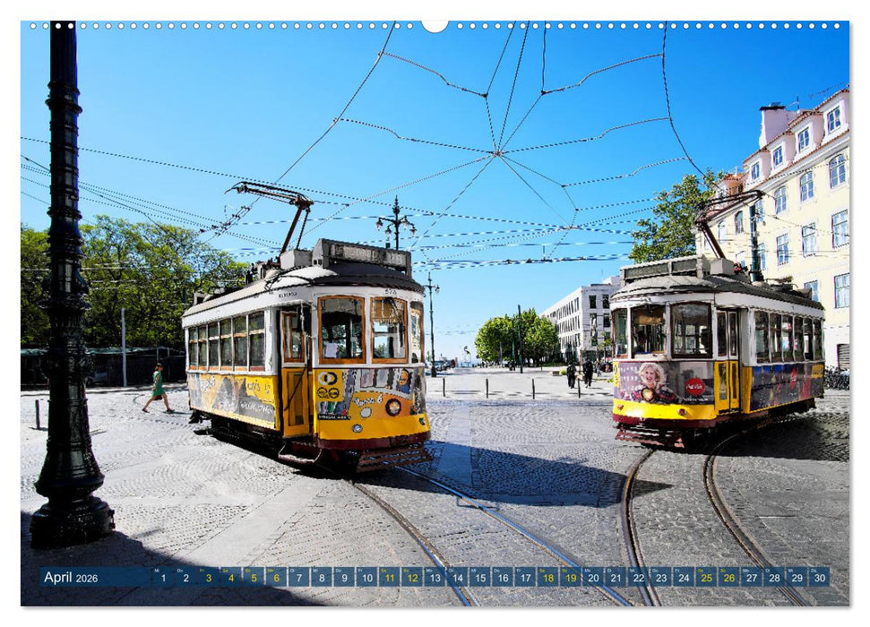 Lissabon eine faszinierende Stadt (CALVENDO Wandkalender 2026)