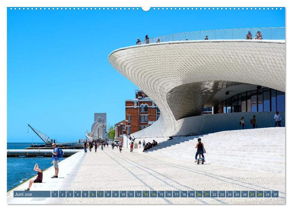 Lissabon eine faszinierende Stadt (CALVENDO Wandkalender 2026)