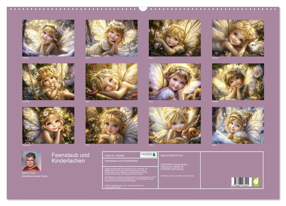 Feenstaub und Kinderlachen (CALVENDO Wandkalender 2026)