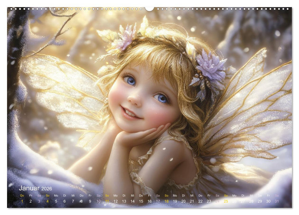 Feenstaub und Kinderlachen (CALVENDO Wandkalender 2026)