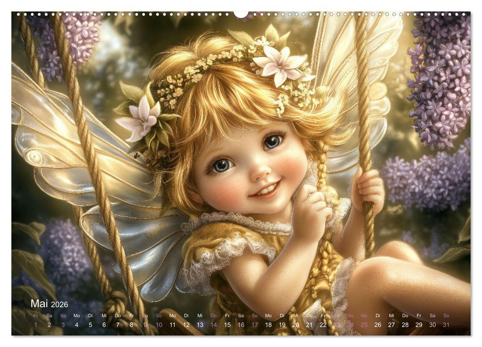 Feenstaub und Kinderlachen (CALVENDO Wandkalender 2026)