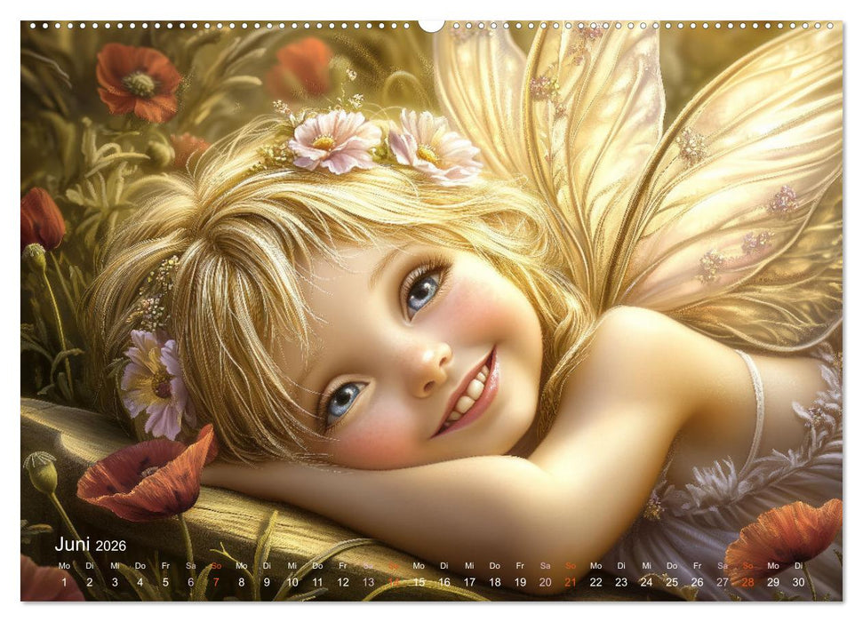Feenstaub und Kinderlachen (CALVENDO Wandkalender 2026)