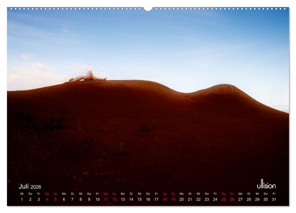 Poesie der Stille – Akt in der Natur (CALVENDO Premium Wandkalender 2026)