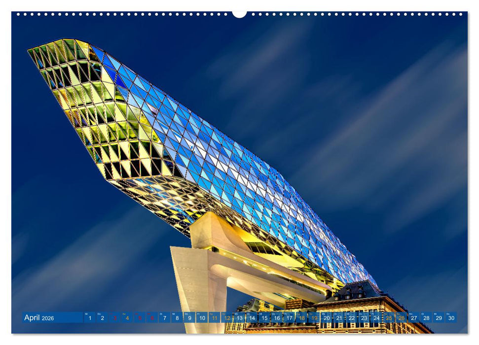 Architektur Porträts (CALVENDO Premium Wandkalender 2026)