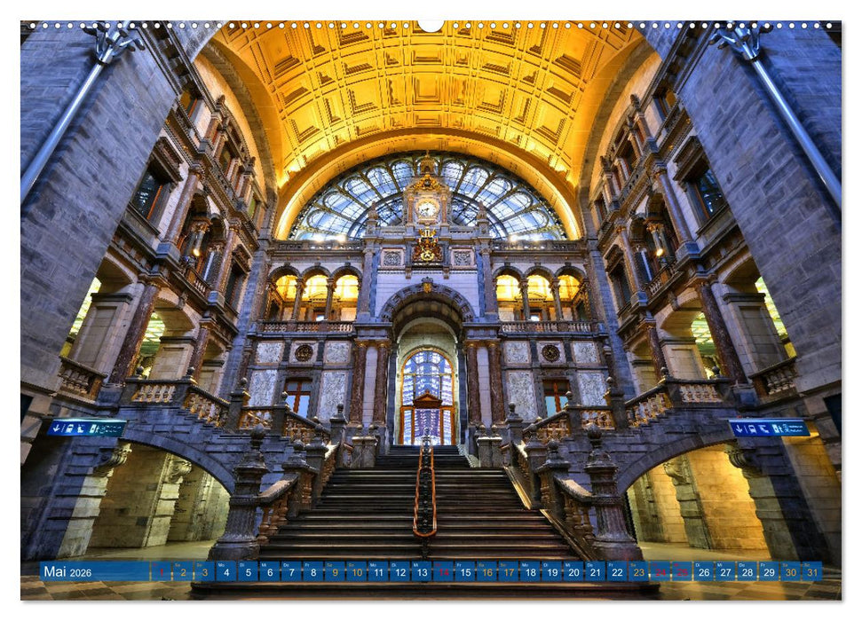 Architektur Porträts (CALVENDO Premium Wandkalender 2026)