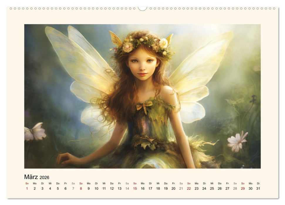 Feenglanz (CALVENDO Wandkalender 2026)