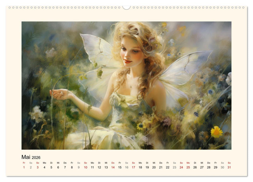 Feenglanz (CALVENDO Wandkalender 2026)