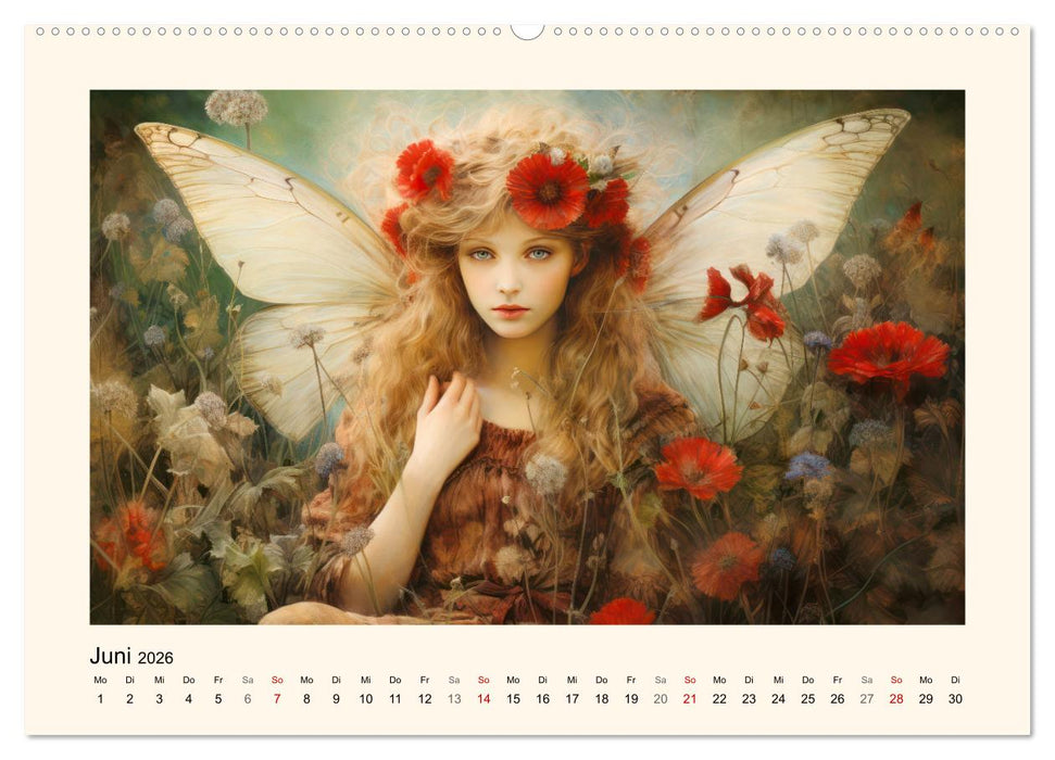 Feenglanz (CALVENDO Wandkalender 2026)