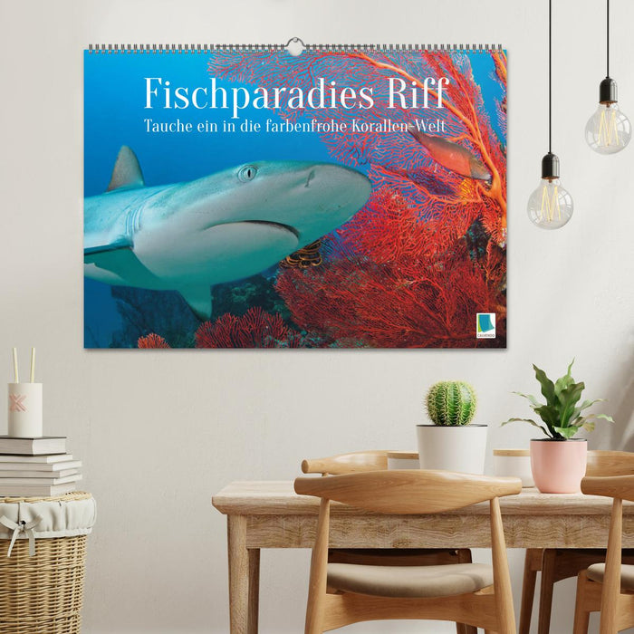 Fischparadies Riff (CALVENDO Wandkalender 2026)