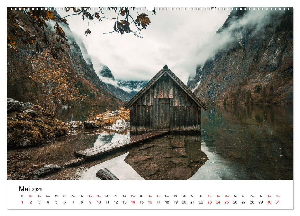 Berchtesgaden - Naturschönheiten in Bayern (CALVENDO Premium Wandkalender 2026)