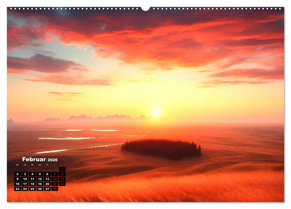Prärie Welten - Ein Kalender, der die Seele der Prärie einfängt. (CALVENDO Premium Wandkalender 2026)