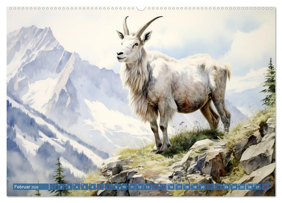 Die Magie der Bergwelt (CALVENDO Wandkalender 2026)