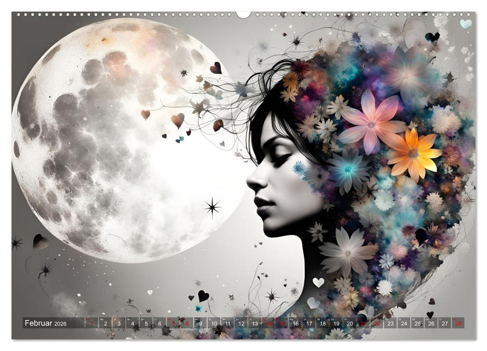 Geheimnisvolle Silhouetten (CALVENDO Premium Wandkalender 2026)