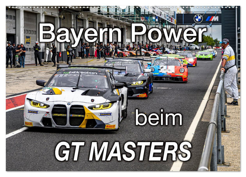 Bayern Power beim GT Masters (CALVENDO Wandkalender 2026)