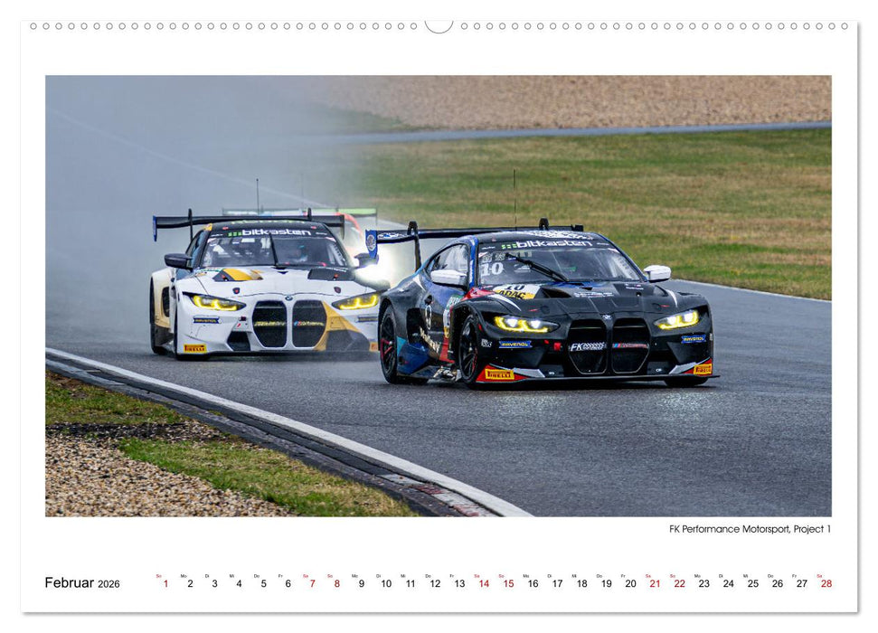Bayern Power beim GT Masters (CALVENDO Wandkalender 2026)