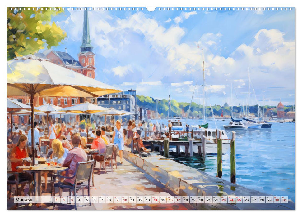 Hafenkante - Ein Leben mit und für den Hafen (CALVENDO Wandkalender 2026)