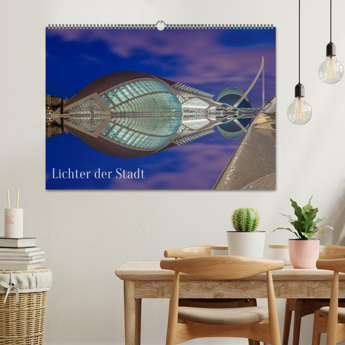Lichter der Stadt (CALVENDO Wandkalender 2026)