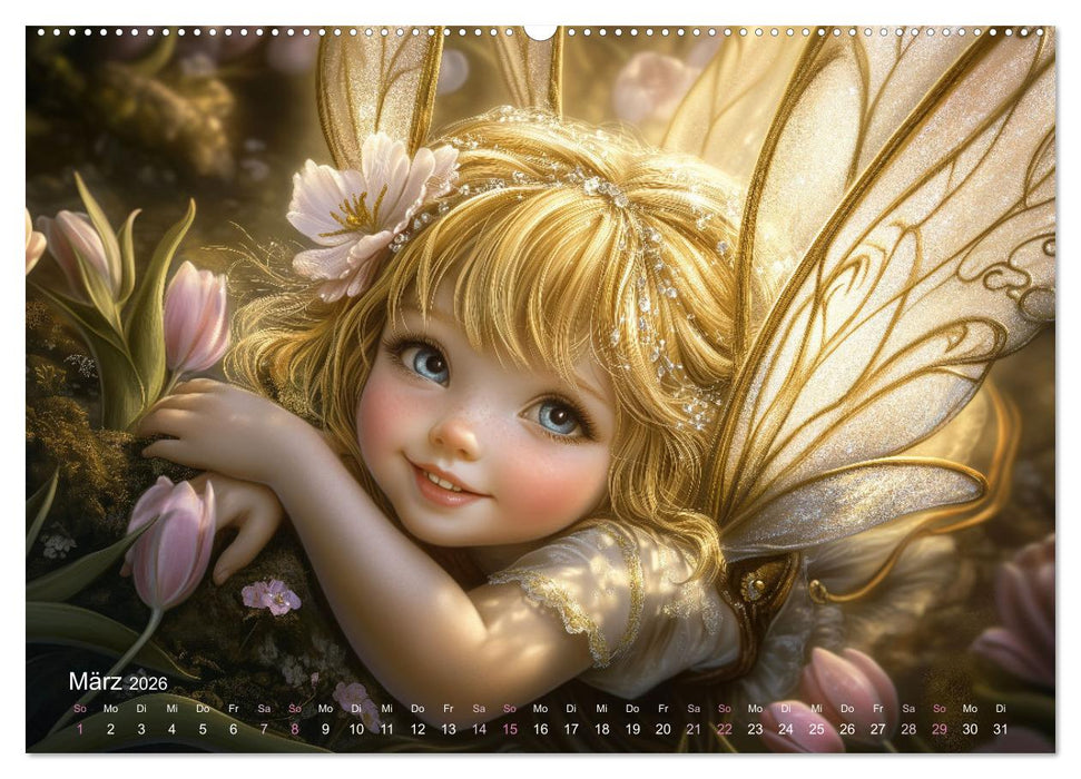 Feenstaub und Kinderlachen (CALVENDO Premium Wandkalender 2026)