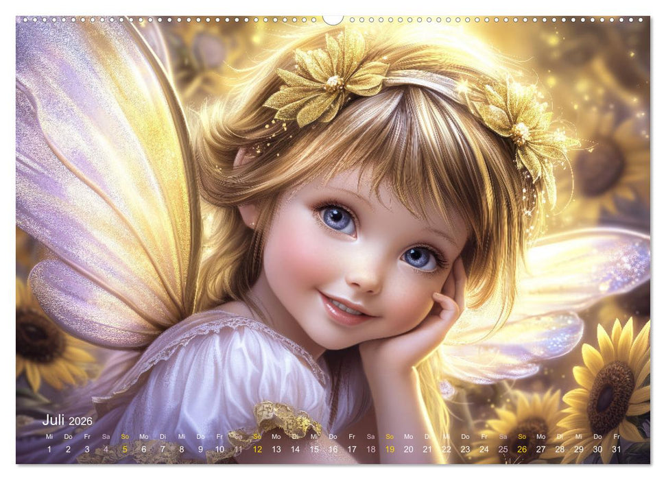 Feenstaub und Kinderlachen (CALVENDO Premium Wandkalender 2026)