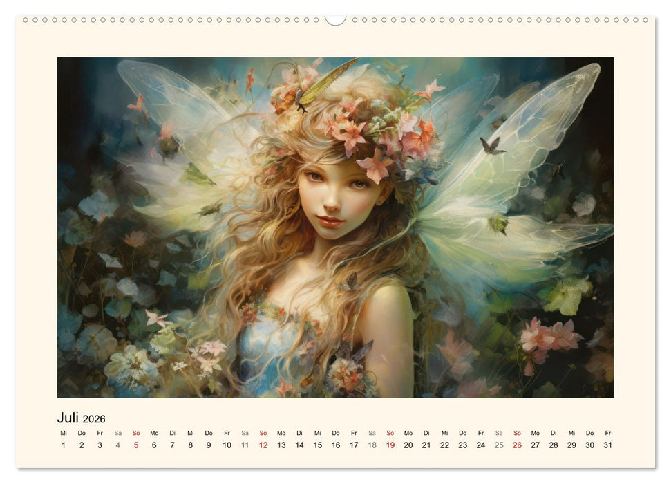 Feenglanz (CALVENDO Premium Wandkalender 2026)