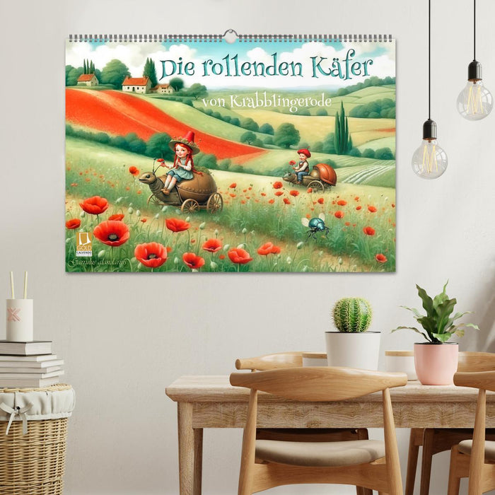 Die rollenden Käfer von Krabblingerode (CALVENDO Wandkalender 2026)