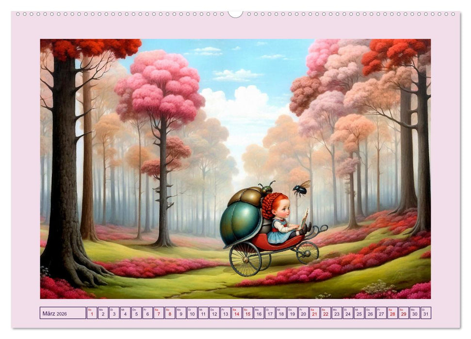 Die rollenden Käfer von Krabblingerode (CALVENDO Wandkalender 2026)