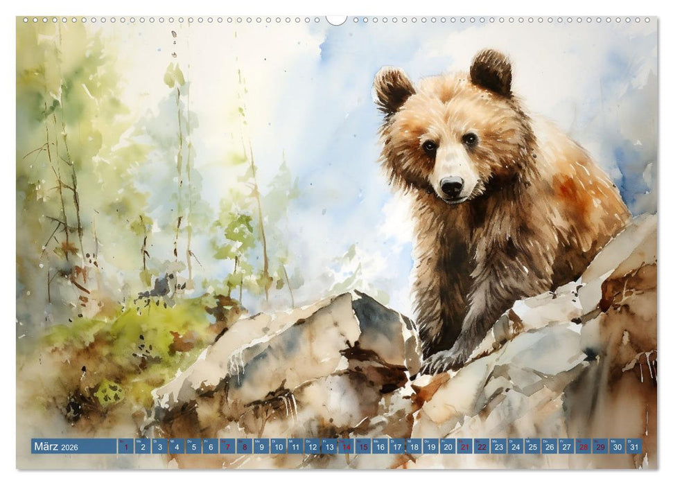 Die Magie der Bergwelt (CALVENDO Premium Wandkalender 2026)