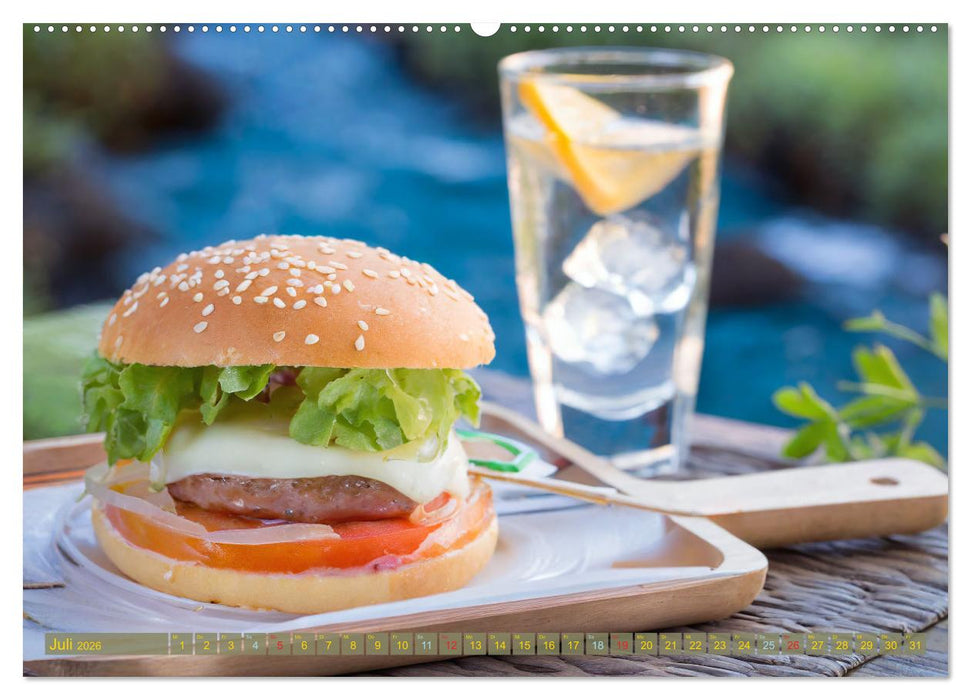 Unsere Burger Deluxe (CALVENDO Premium Wandkalender 2026)