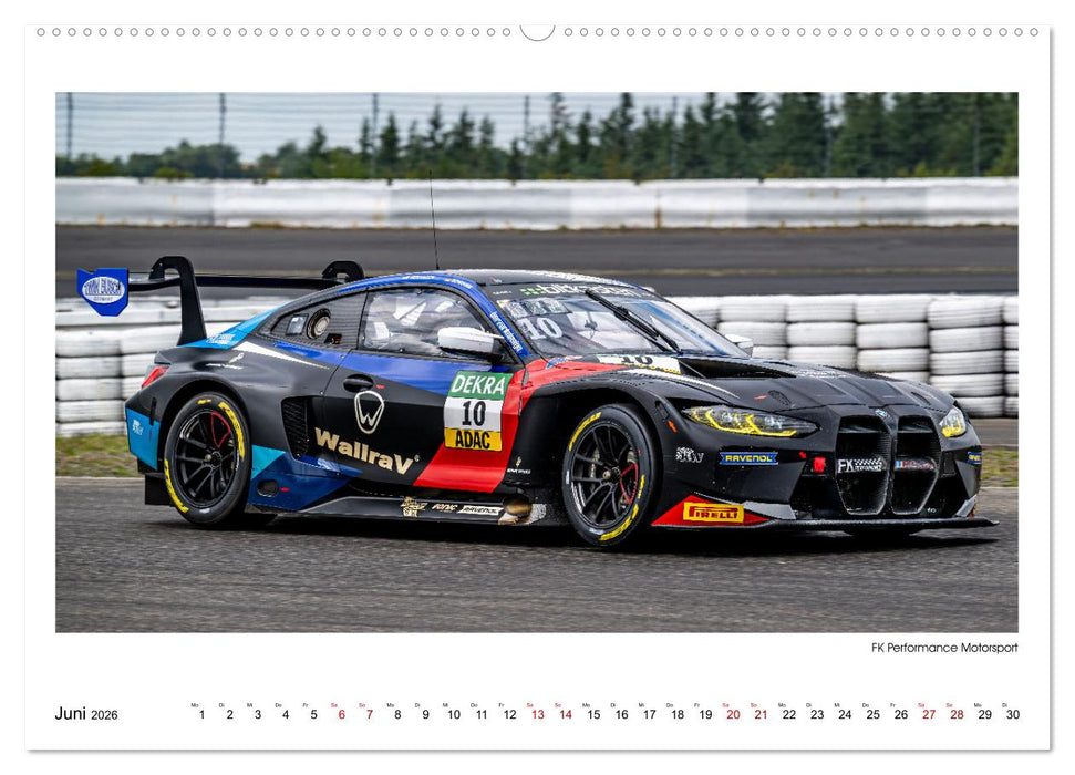 Bayern Power beim GT Masters (CALVENDO Premium Wandkalender 2026)