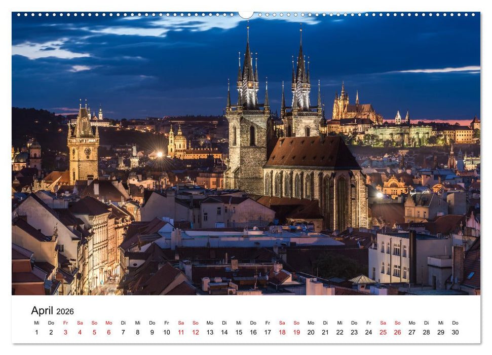 Lichter der Stadt (CALVENDO Premium Wandkalender 2026)