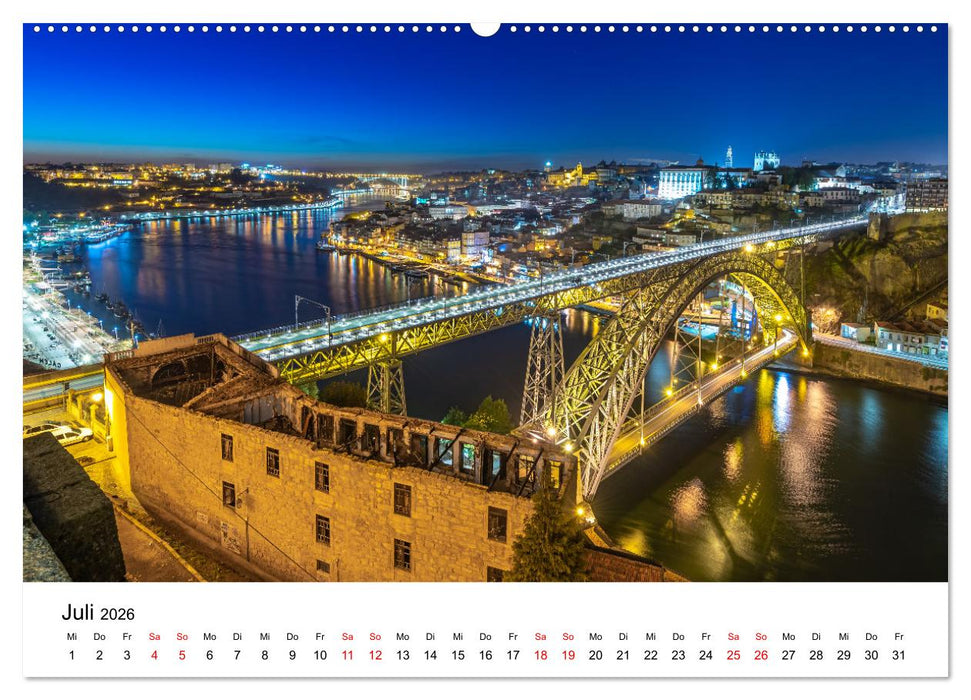 Lichter der Stadt (CALVENDO Premium Wandkalender 2026)