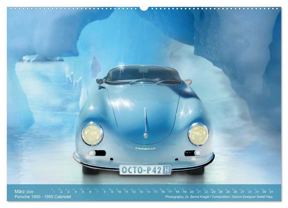 Oldtimer auf 5 Kontinenten (CALVENDO Premium Wandkalender 2026)