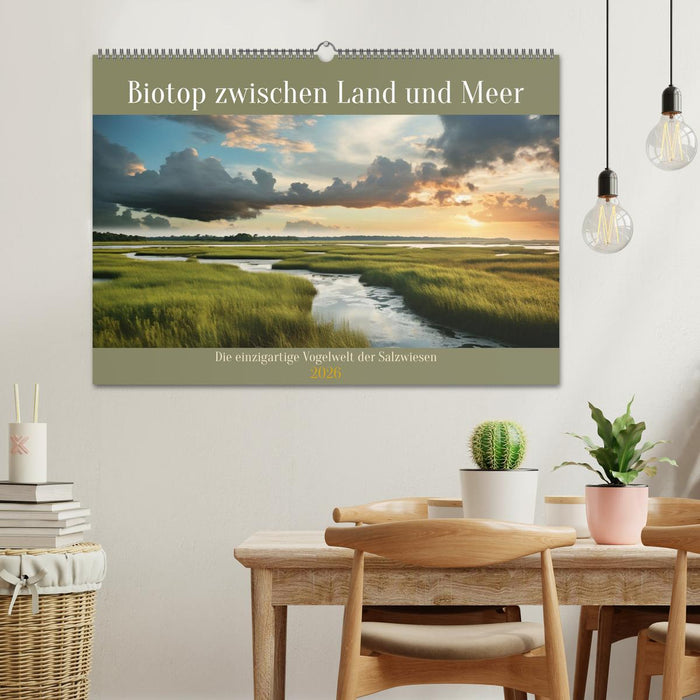 Biotop zwischen Land und Meer (CALVENDO Wandkalender 2026)