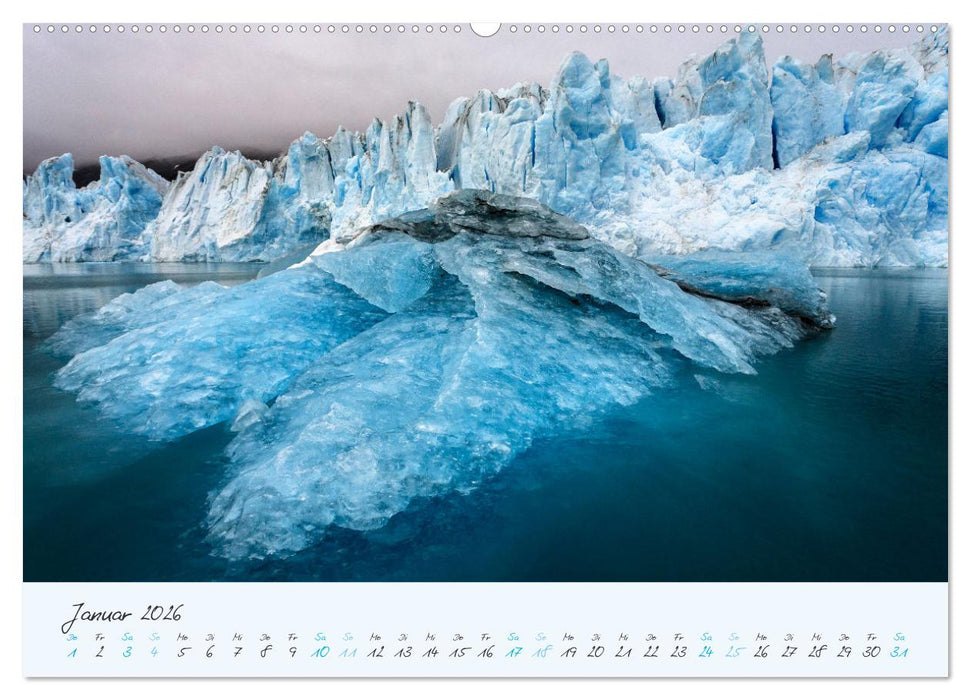 Faszination Eis - In den Fjorden Ostgrönlands (CALVENDO Wandkalender 2026)