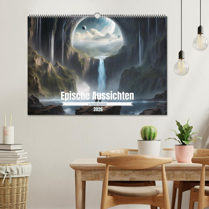 Epische Aussichten (CALVENDO Wandkalender 2026)